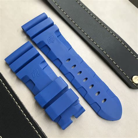 panerai silicone watch straps|best aftermarket panerai straps.